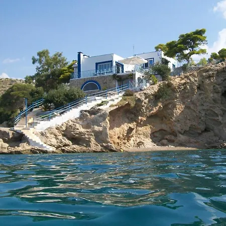Villa Nikolitsa With Private Beach Megara Exterior photo