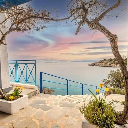 Villa Nikolitsa With Private Beach Megara Exterior photo